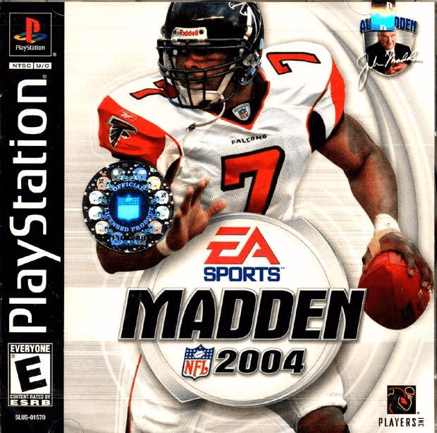 Madden 2004 box art for Playstation